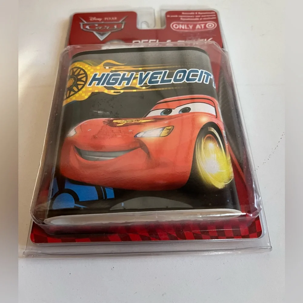 New Disney Pixar Cars Peel & Stick border Room Decor wallpaper Removable rare